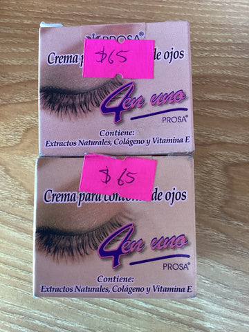 Crema para ojos prosa