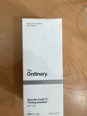 The Ordinary Glycolic Acid 7% Toning Solution 240ml.