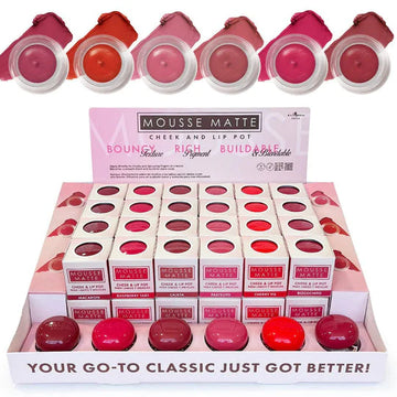 Mousse matte cheek and lip p