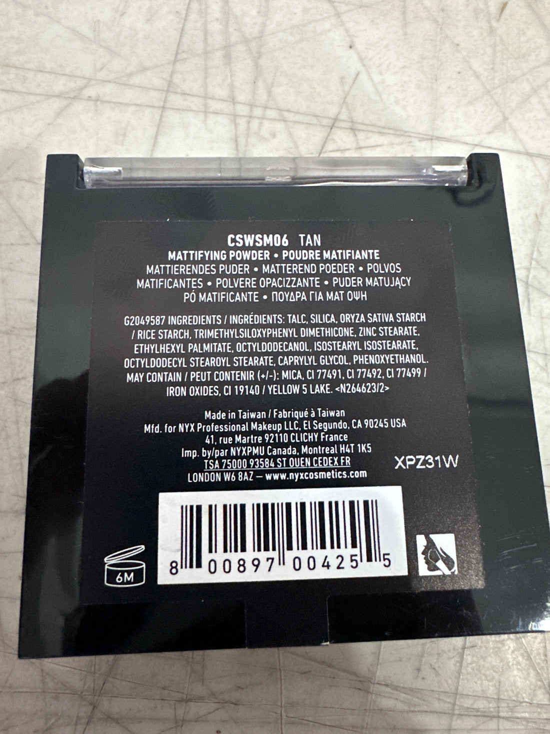 NYX Mattifying Powder