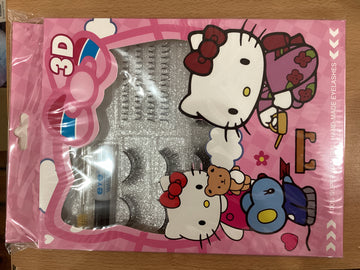 Set de pestañas HELLO KITTY