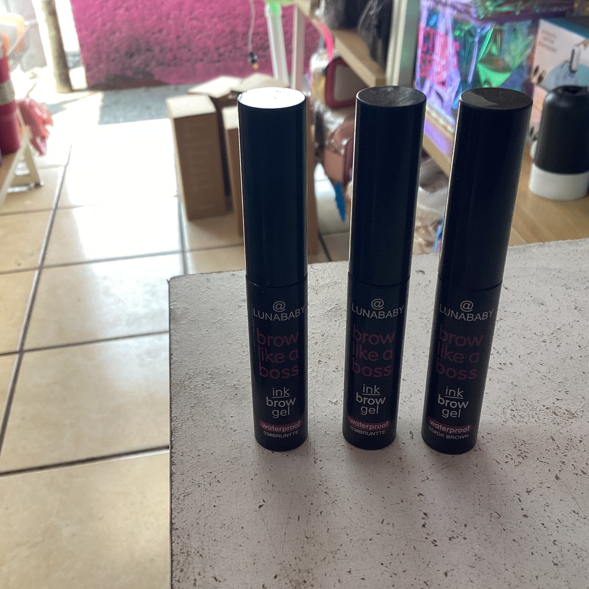 Cepillo cejas brow gel***$