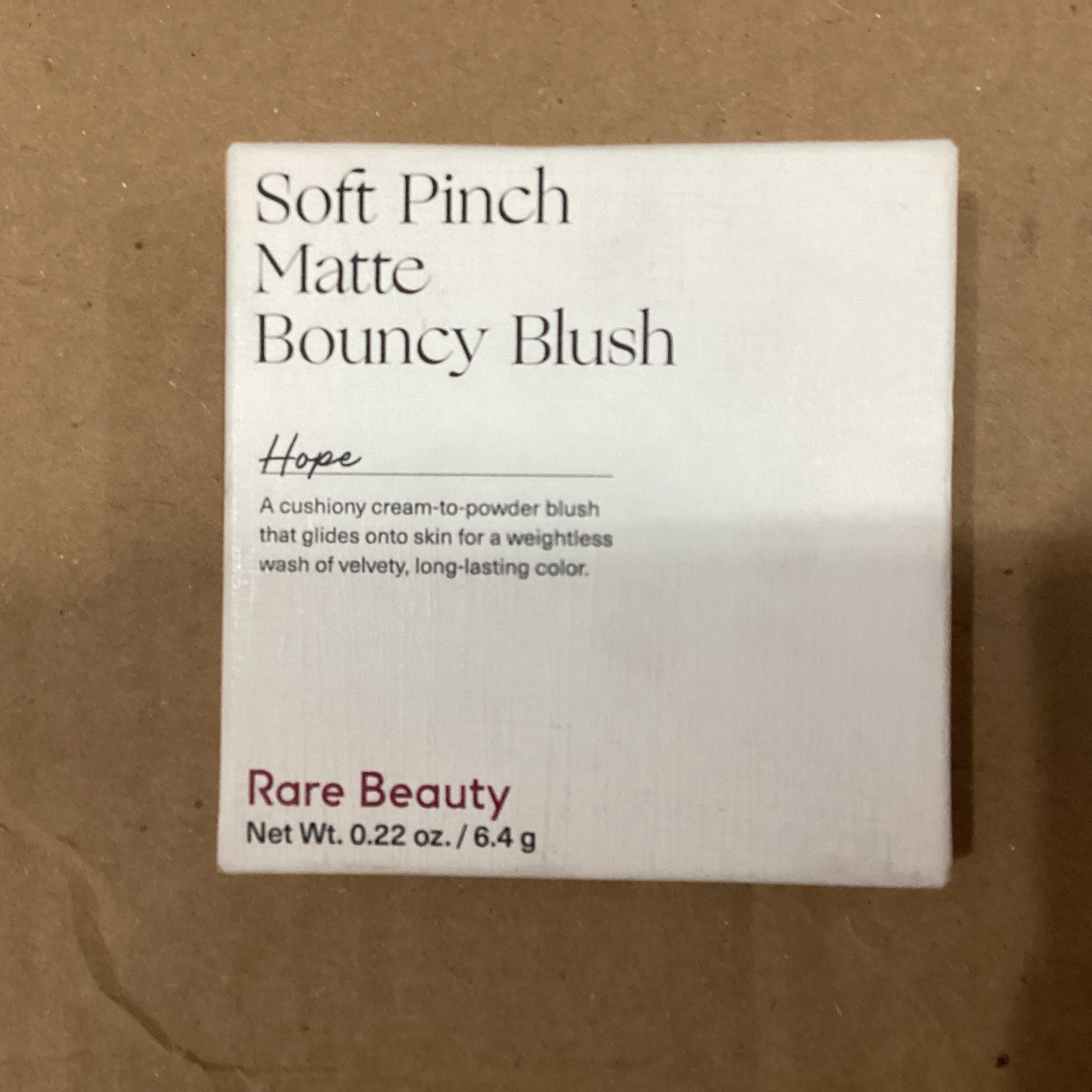 Soft Pinch Blush Mat Effet Cocon RARE BEAUTY