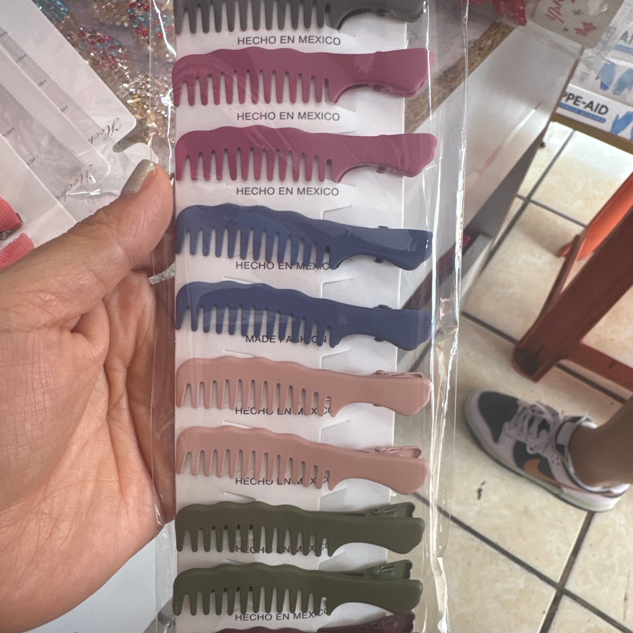 Pasador peina par