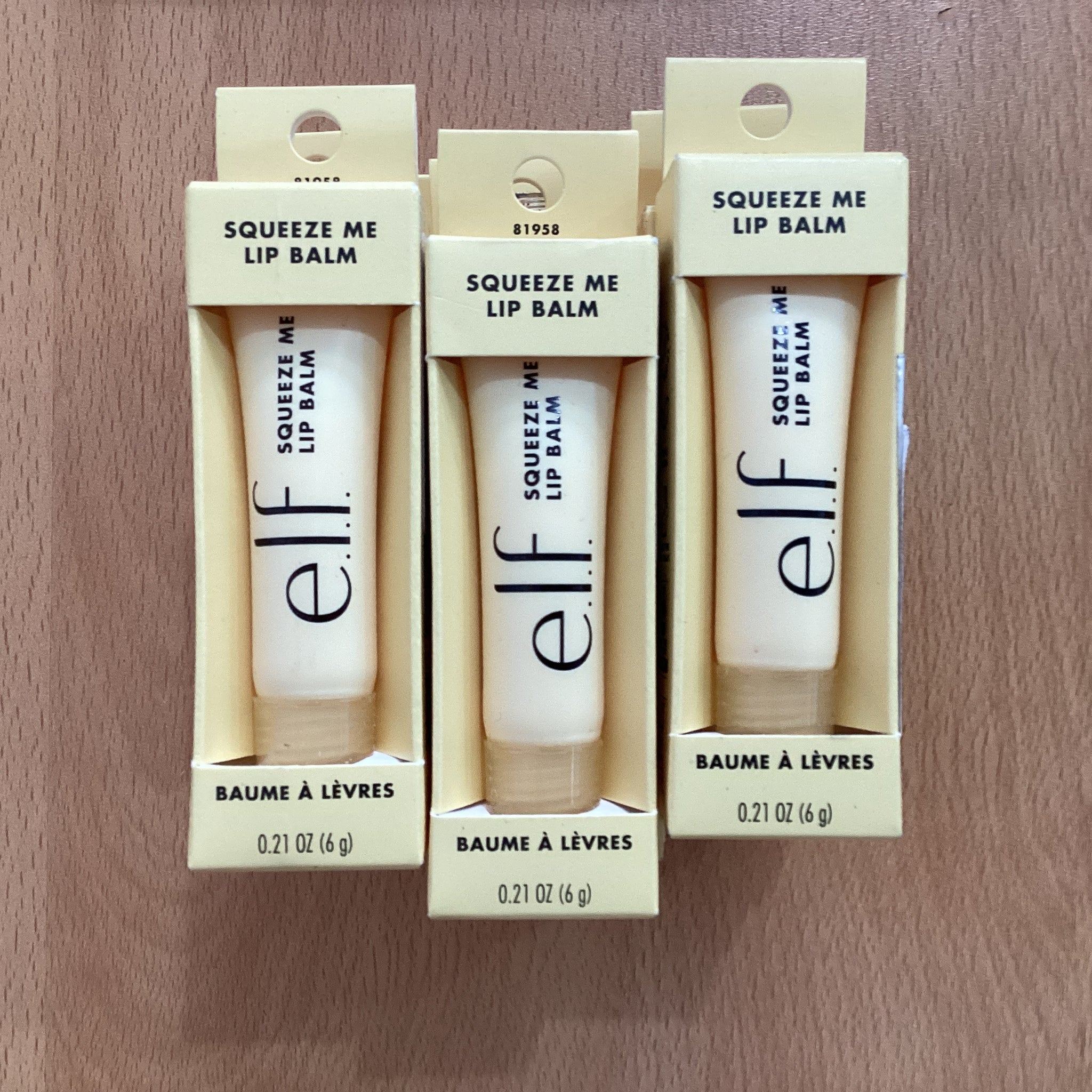 Squeezme me lip balm ELF