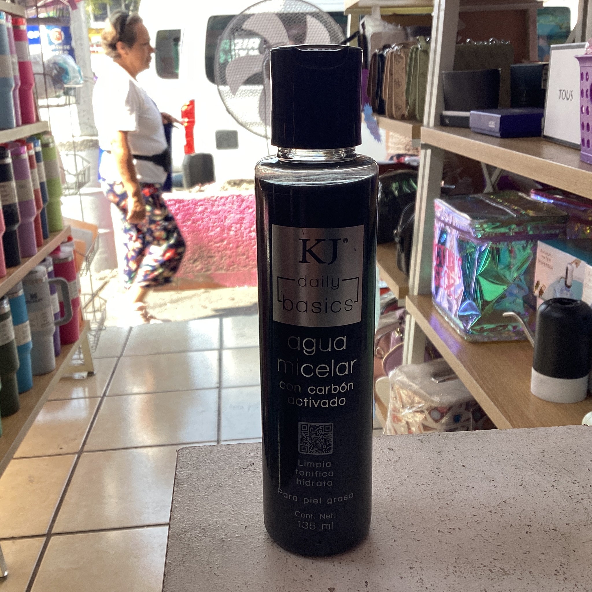 Agua micelar con carbon KJ***$