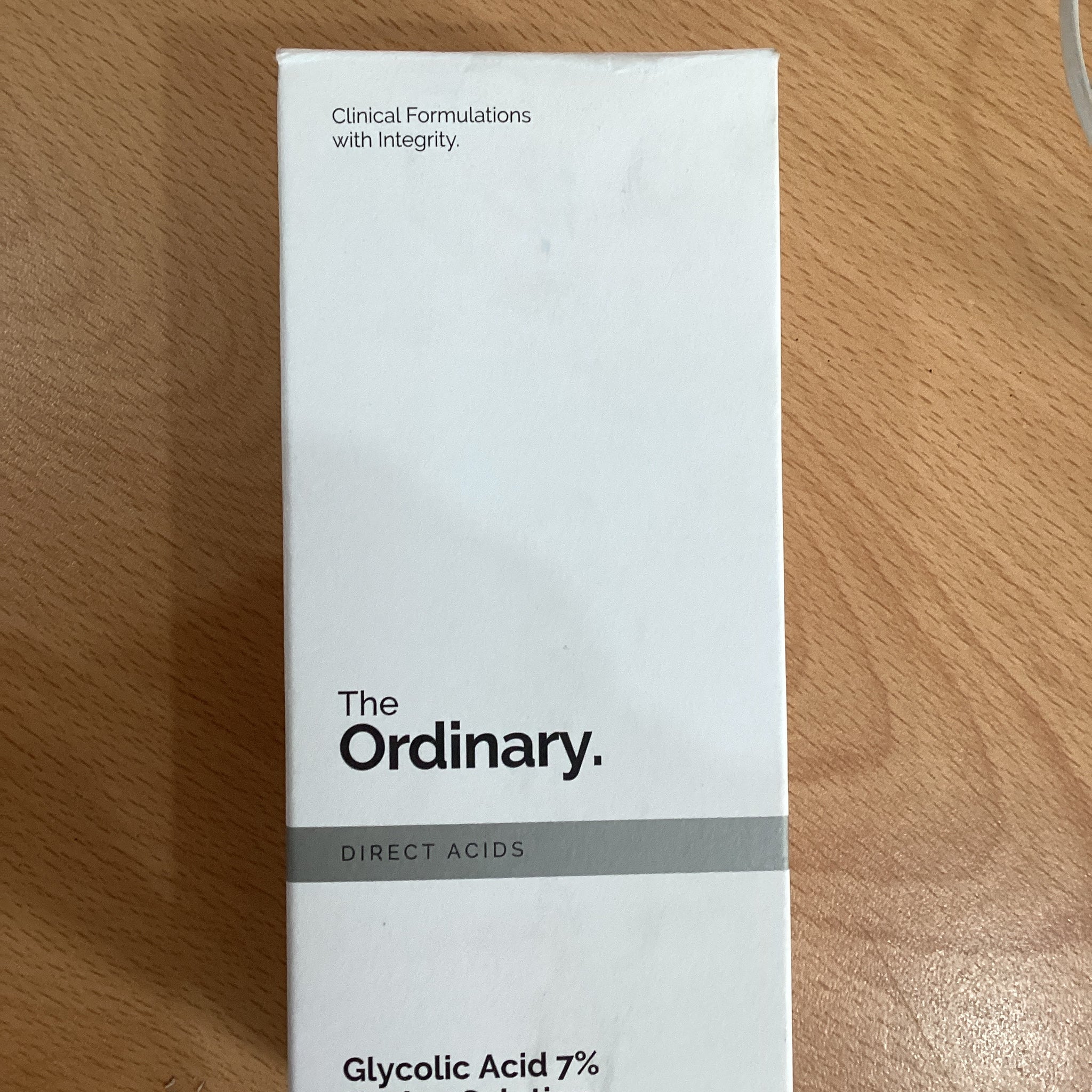 The Ordinary Glycolic Acid 7% Toning Solution 240ml.
