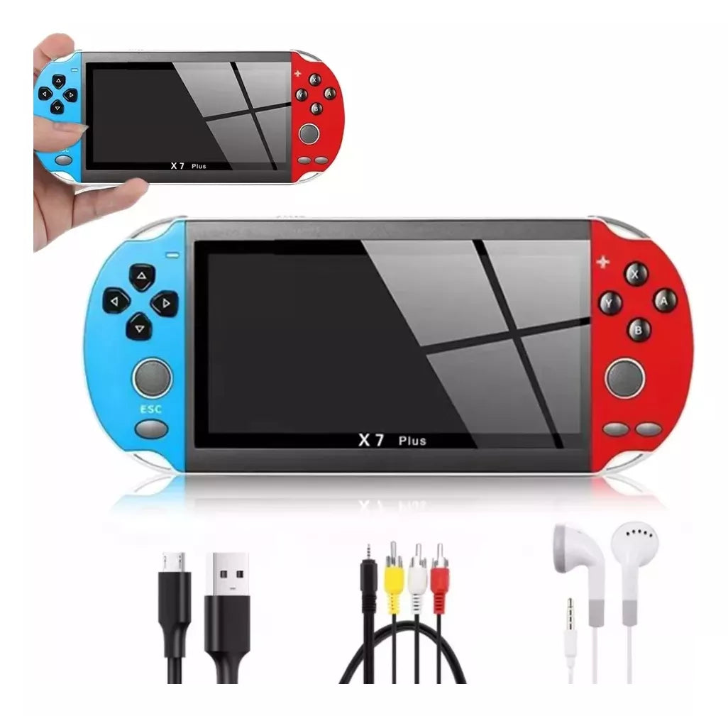 Consola Portátil X7 Plus Pantalla De 5.1 Pulgadas***$