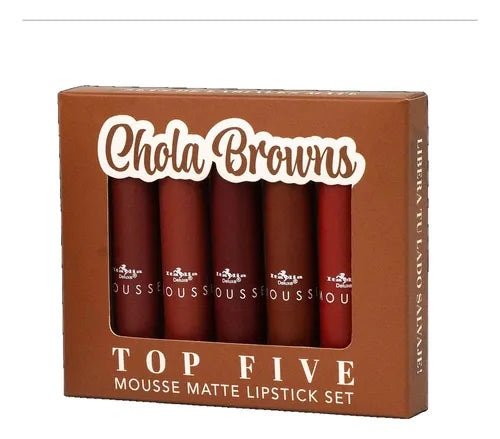 Caja mousse top five