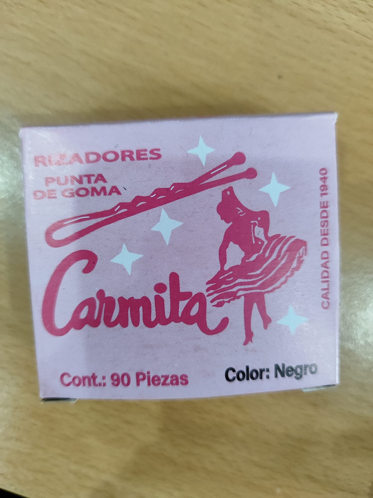 Pasadores punta goma (carmita)***$