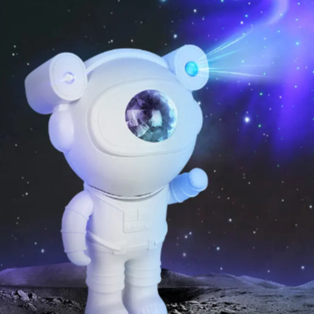 Lámpara Proyector Astronaut Galaxy Estrella De Niños