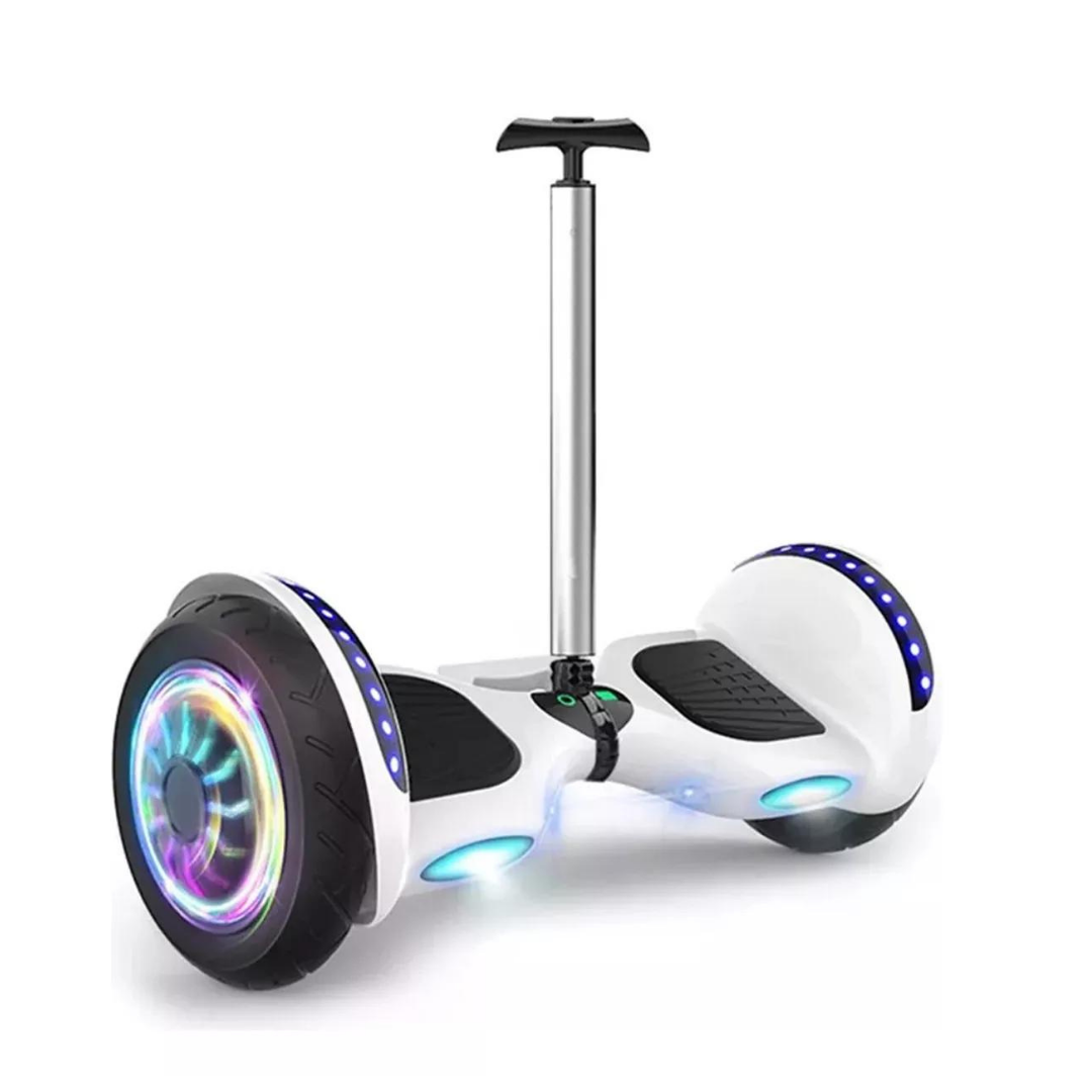 Patineta Eléctrica 6.5 De Equilibrio Bluetooth Blanca