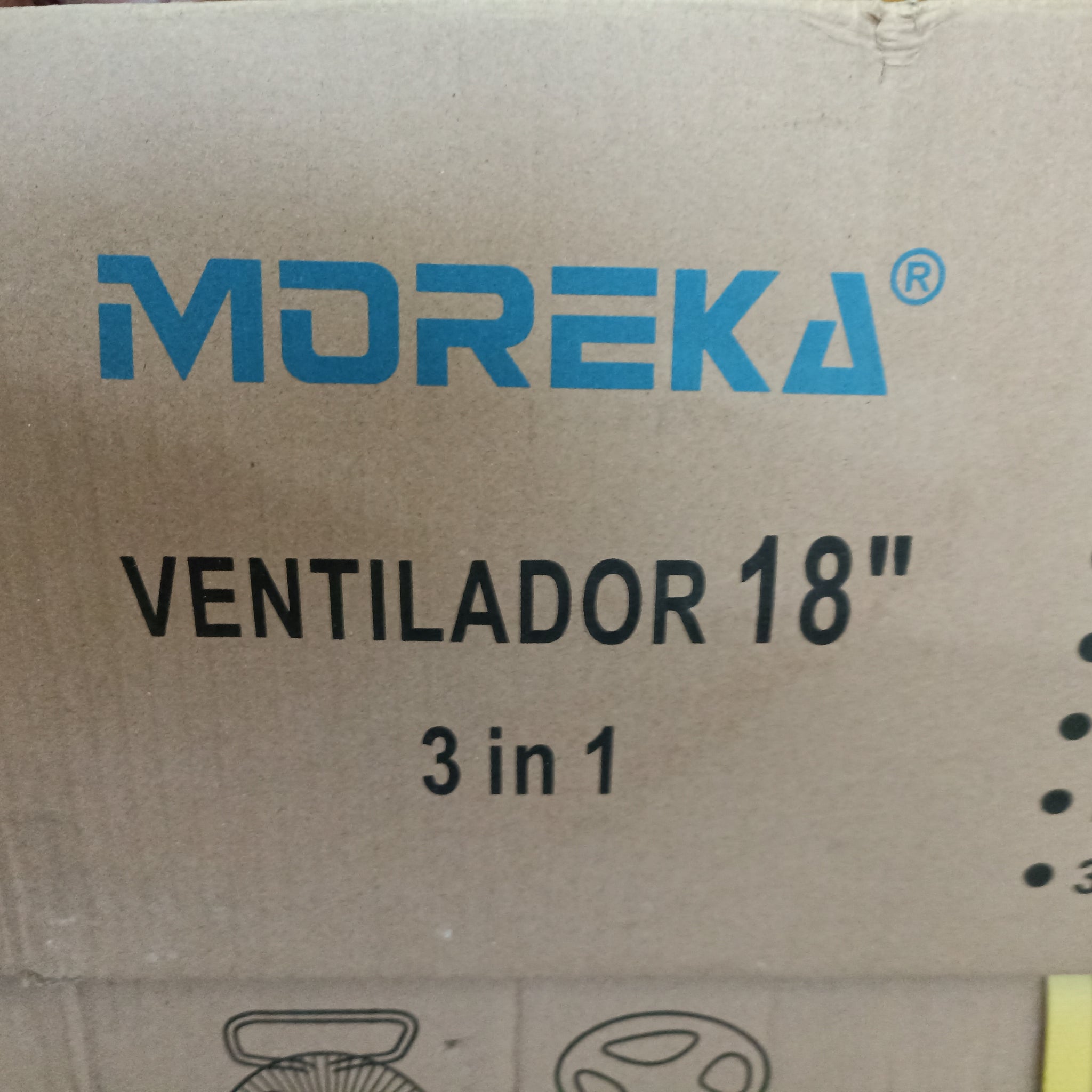 VENTILADOR DE 18´´ (3 ASPAS)